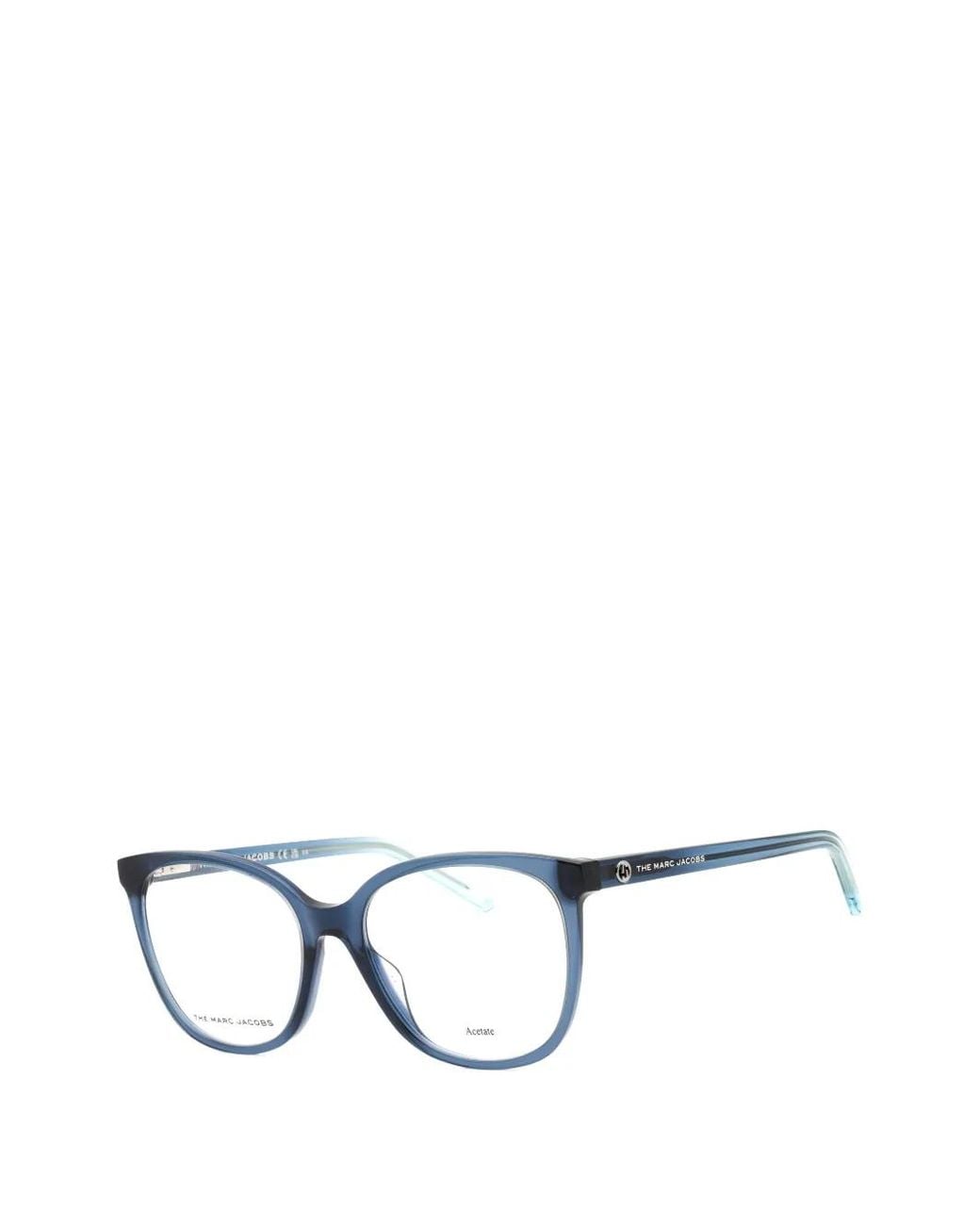 Marc Jacobs Black Rectangle-Frame Glasses