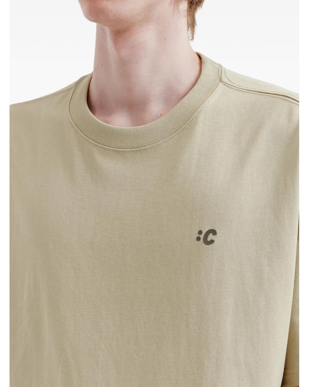 Chocoolate Natural Logo Short-Sleeve T-Shirt for men