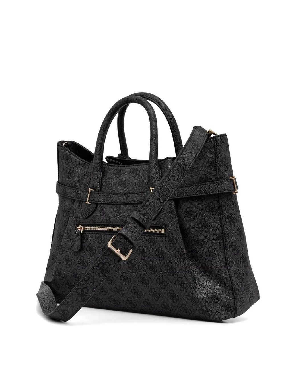 Guess Black Yesba Logo Handbag