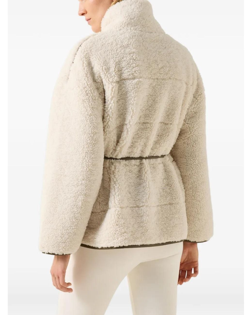 Bogner Natural Kimberly Teddy-Texture Jacket
