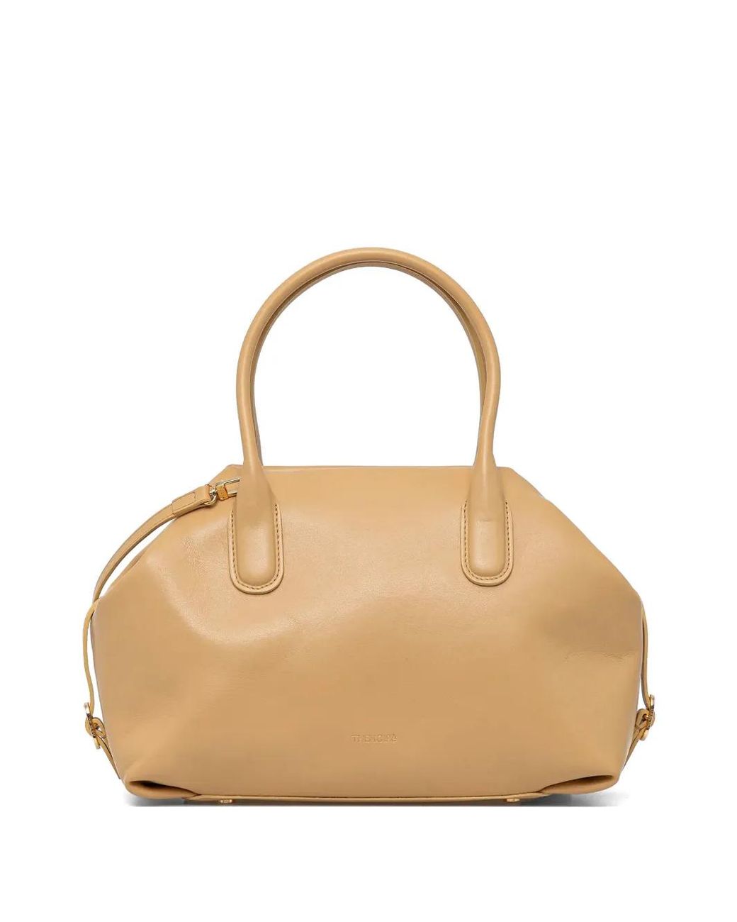 THEMOIRÈ Natural Talia Top-Handle Tote Bag