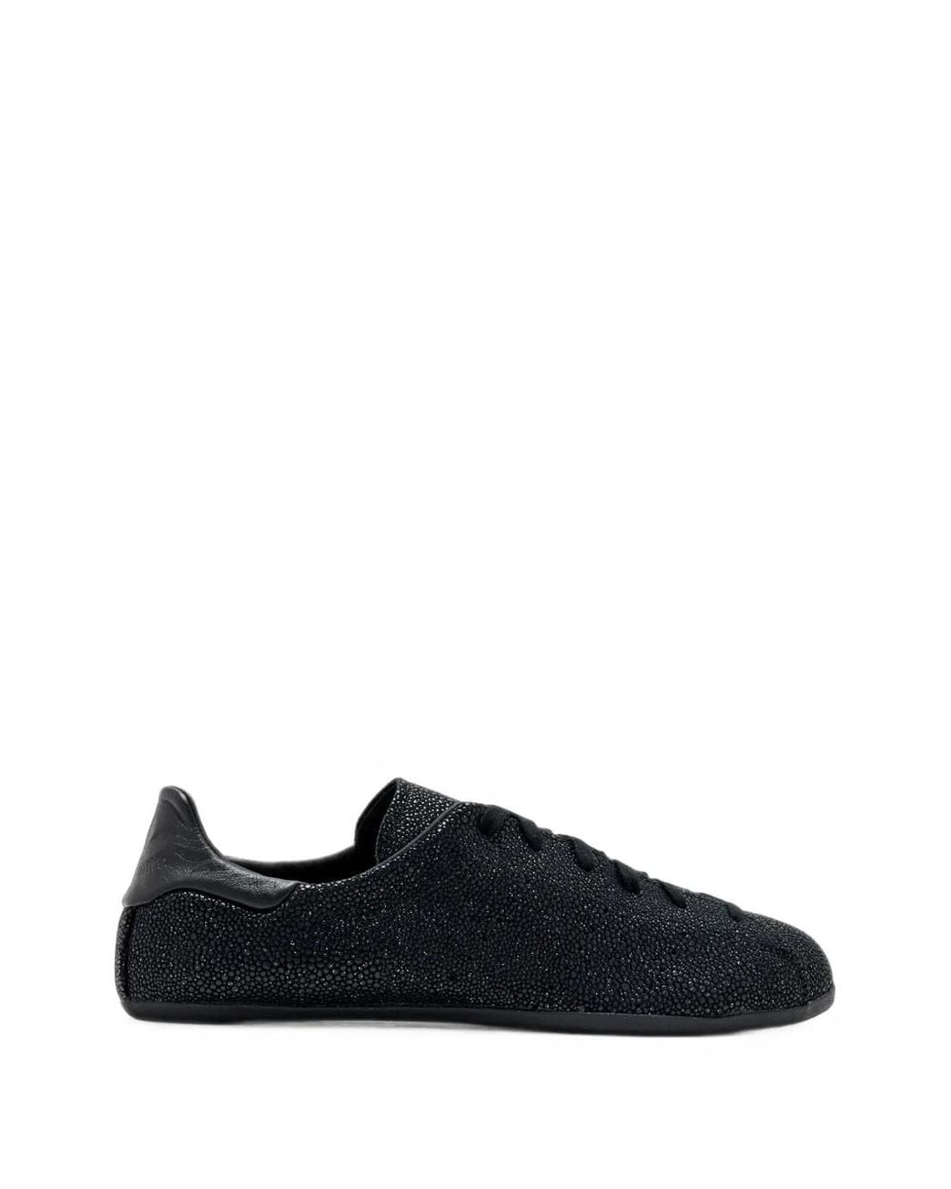 Adidas Black Stan Smith Lo Pro Sneakers