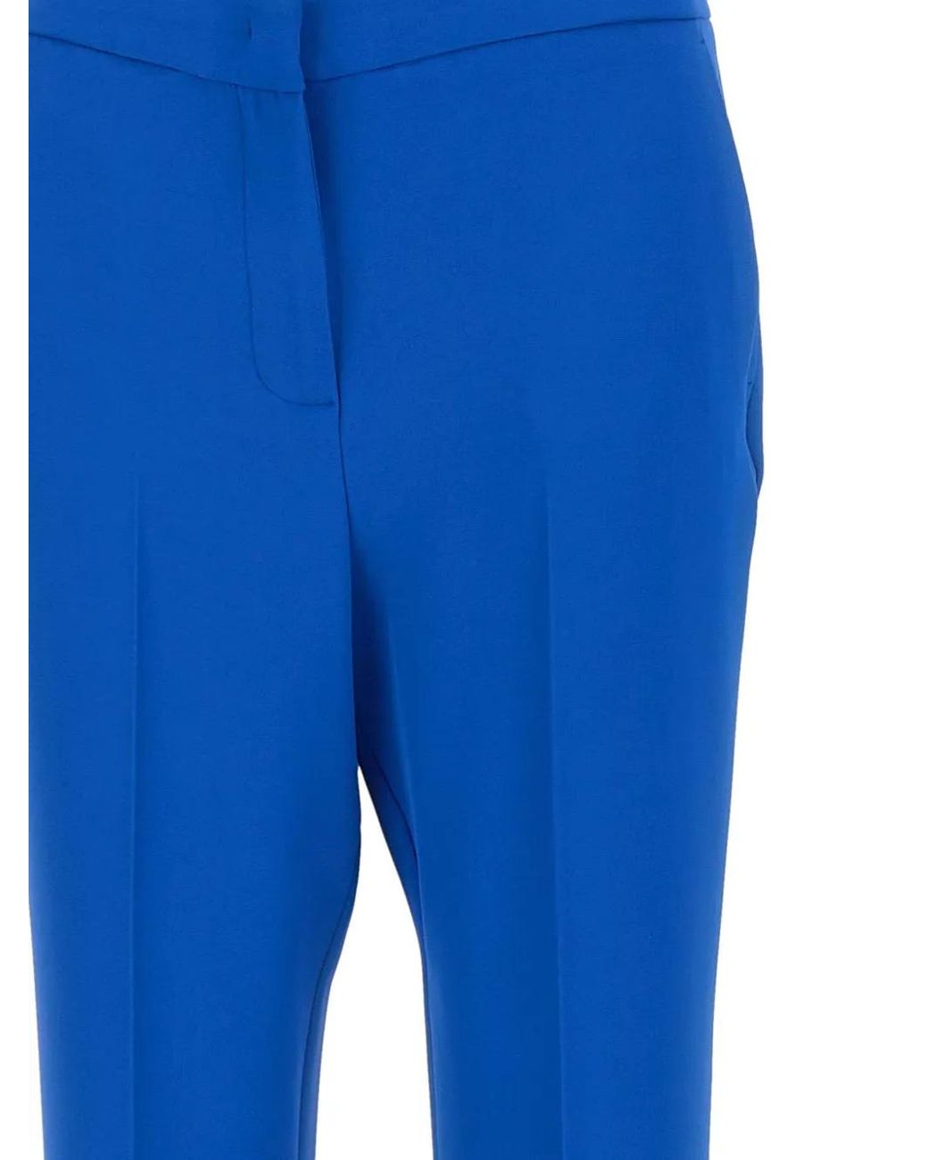 Kaos Blue Straight-Leg Trousers