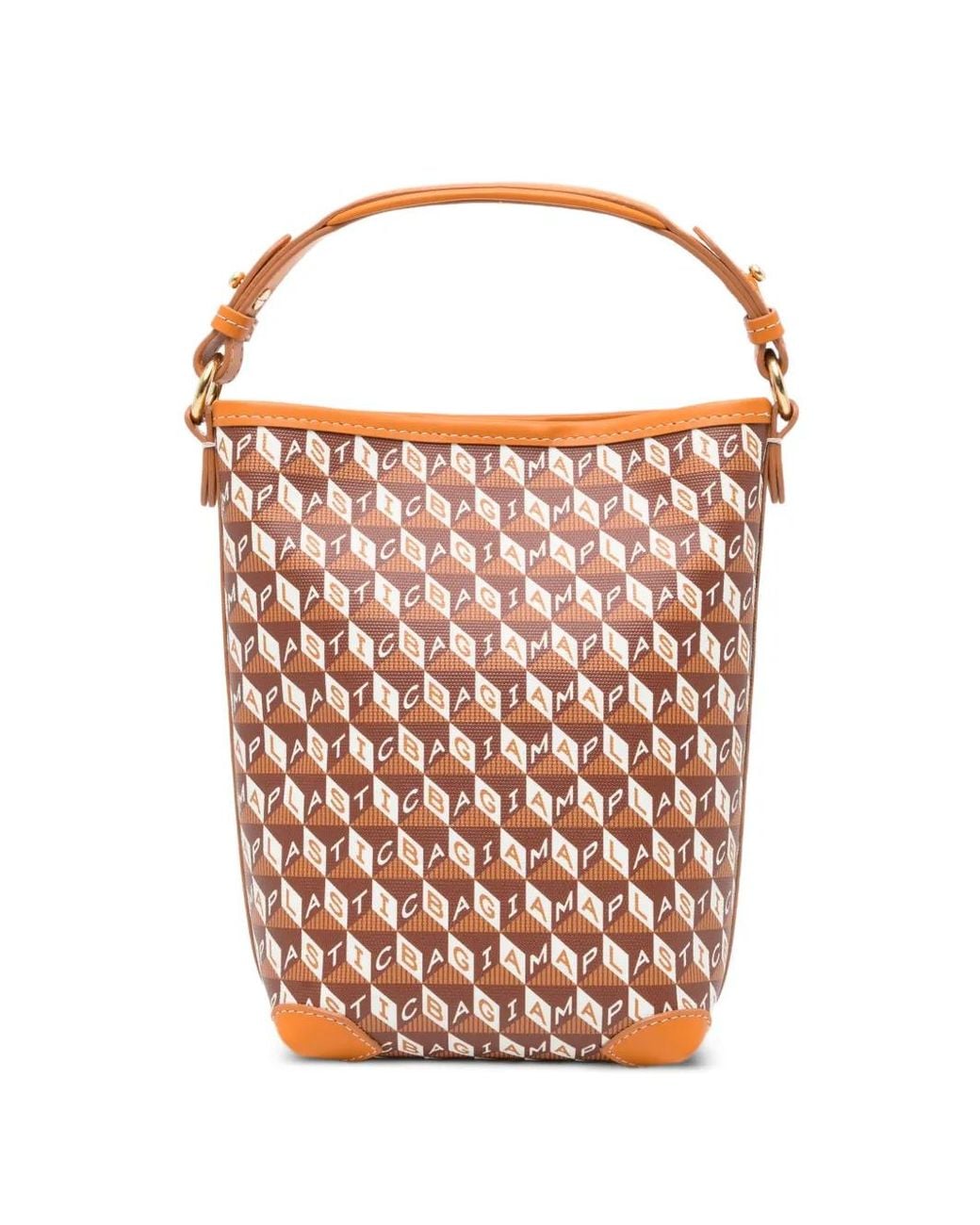 Anya Hindmarch Pink I Am A Plastic Bag Tote Bag