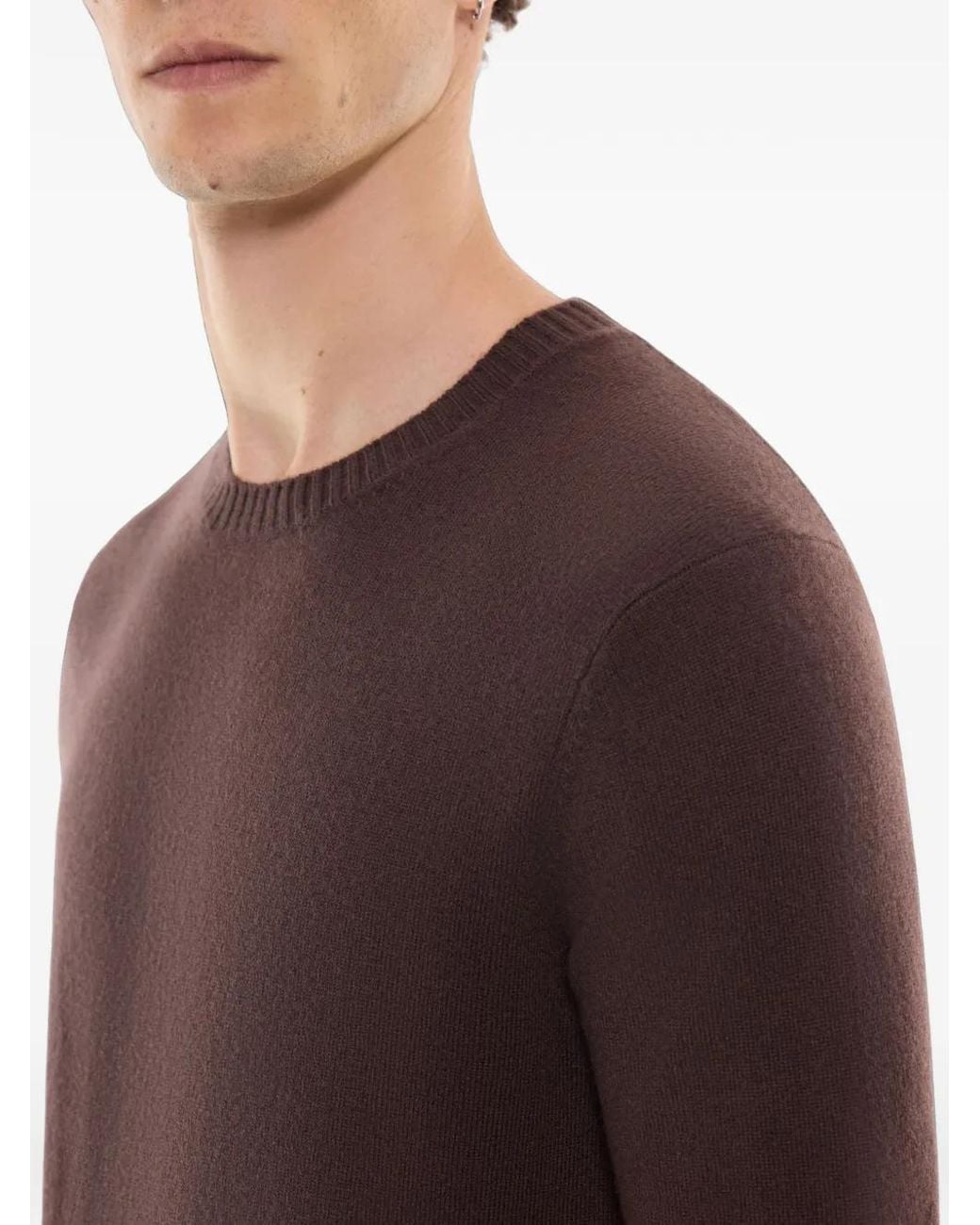 Fursac Purple Pull En Cachemire for men