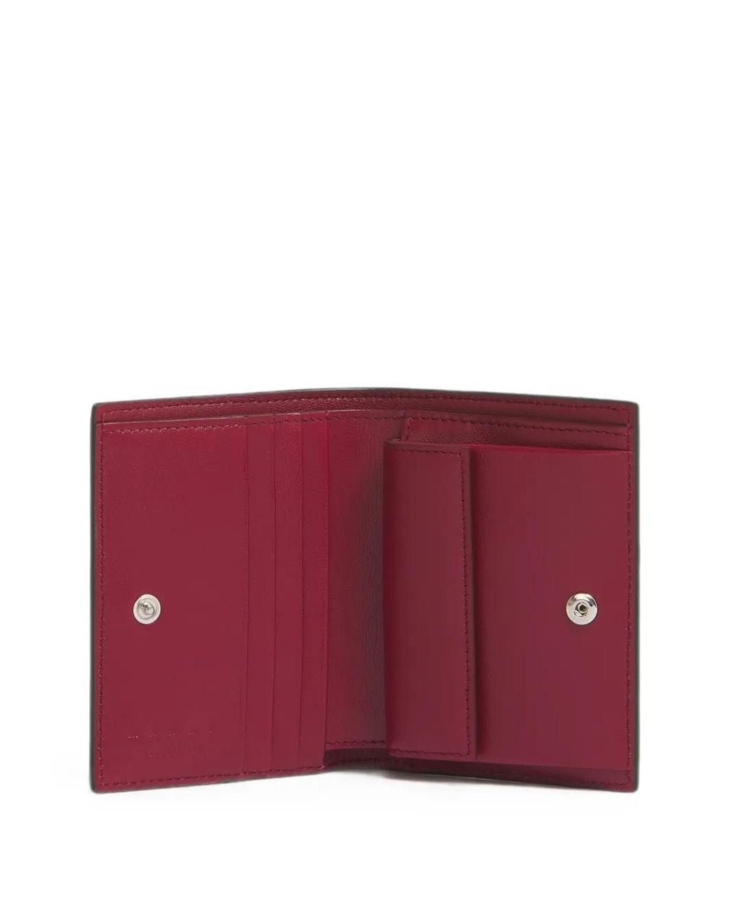 Marni Green Mending Logo Bifold Wallet for men