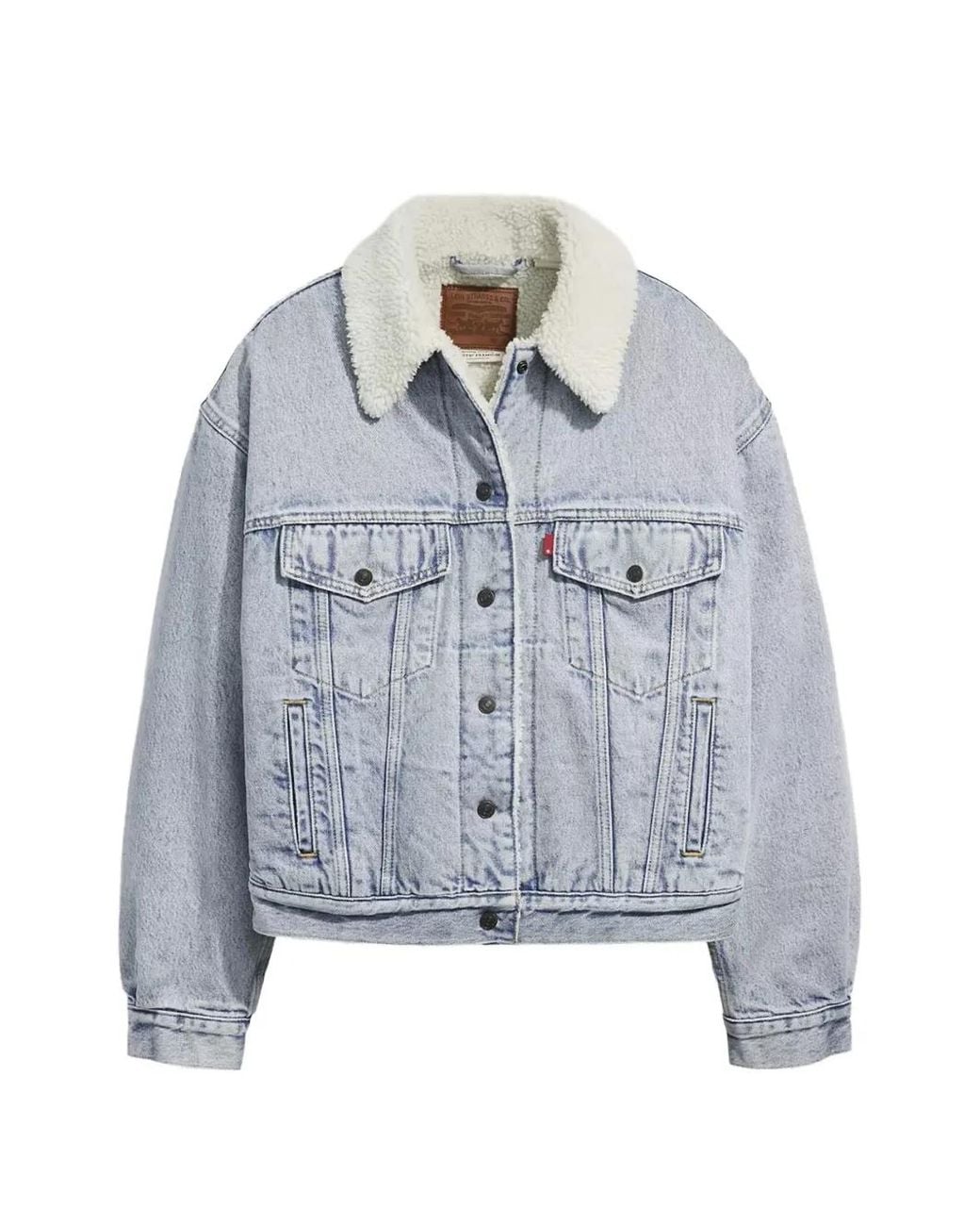Levi's Blue '90S Sherpa Denim Jacket