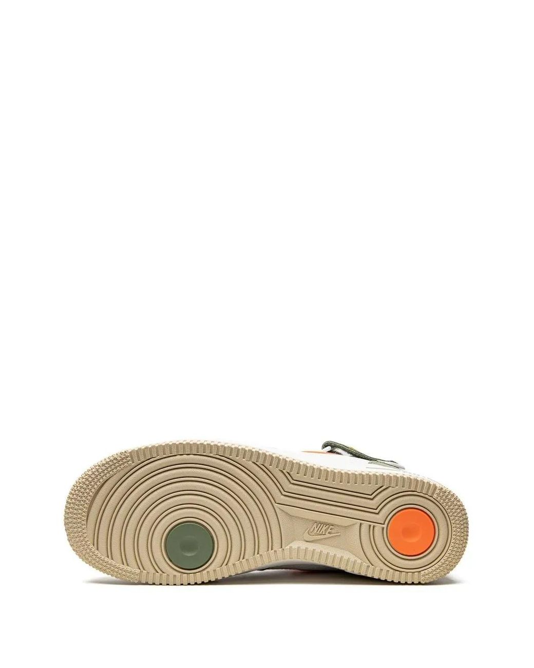 Nike Green Air Force 1 Mid Qs Shoes for men
