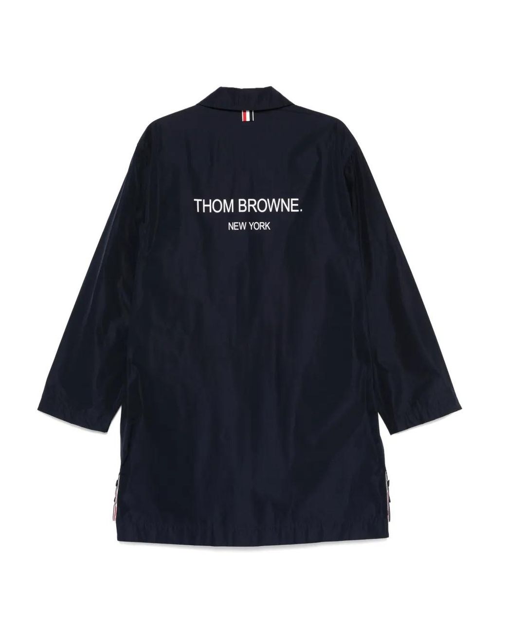 Thom Browne Blue Memory Tech Packable Smock for men