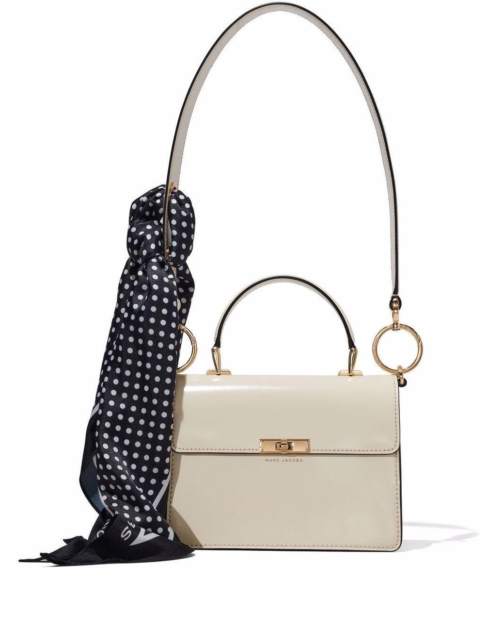 Marc Jacobs The Downtown Top-handle Bag in White | Lyst