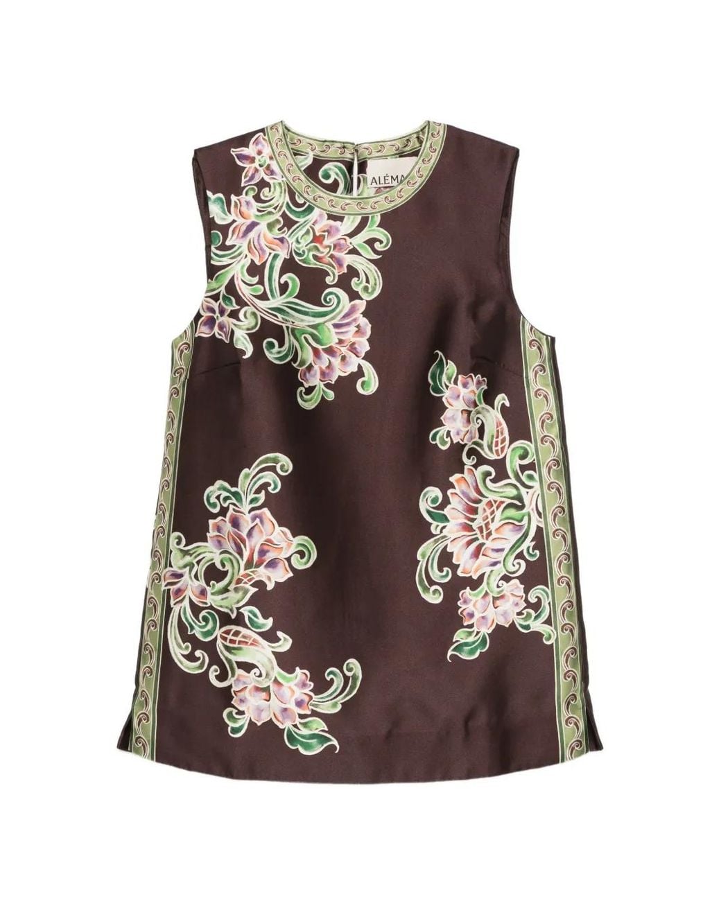 ALÉMAIS Brown Josie Top