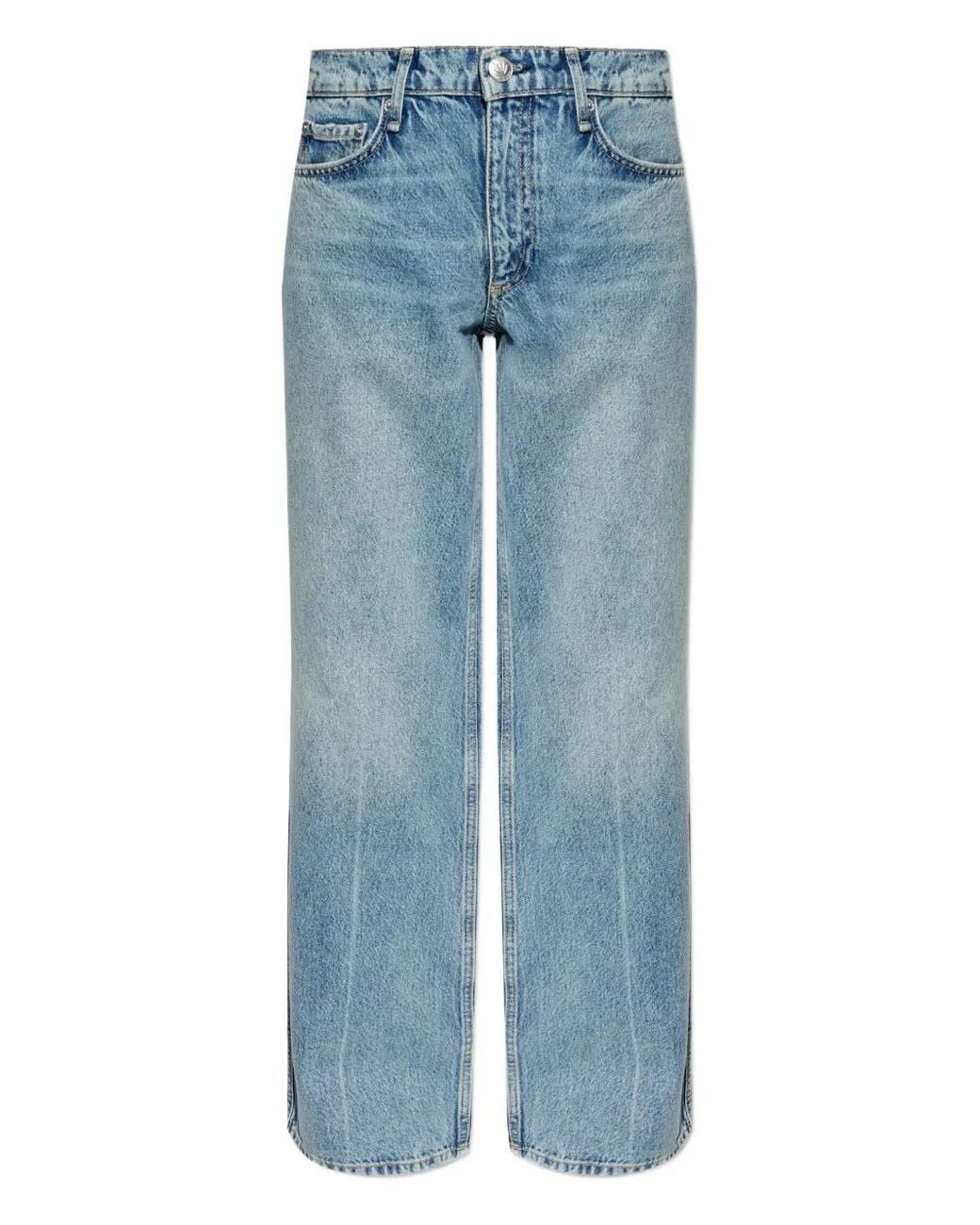 Rag & Bone Blue Saige Denim Jeans