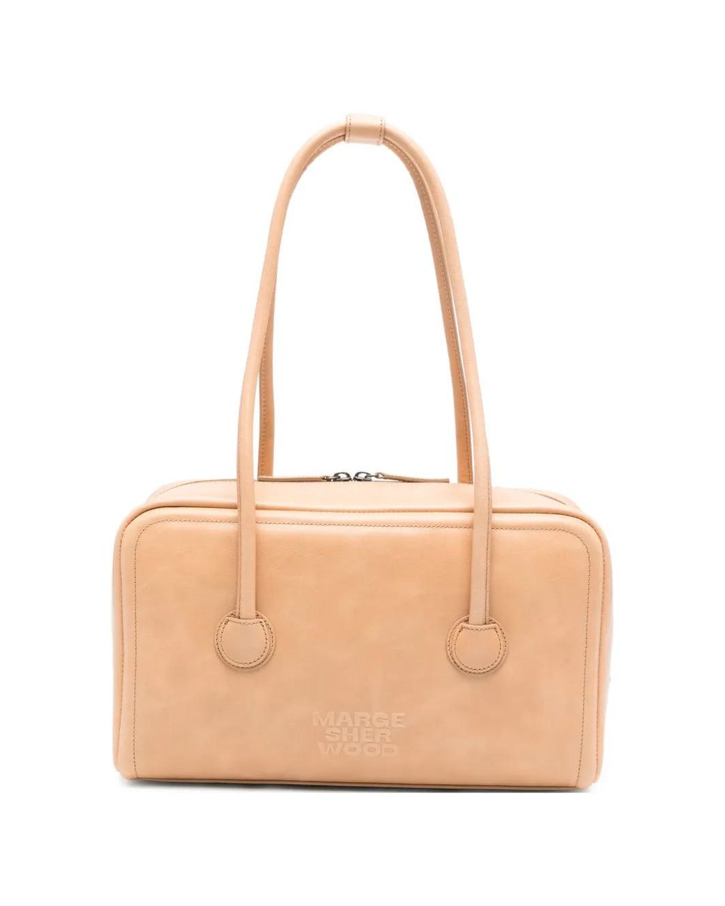 MARGE SHERWOOD Natural Leather Shoulder Bag