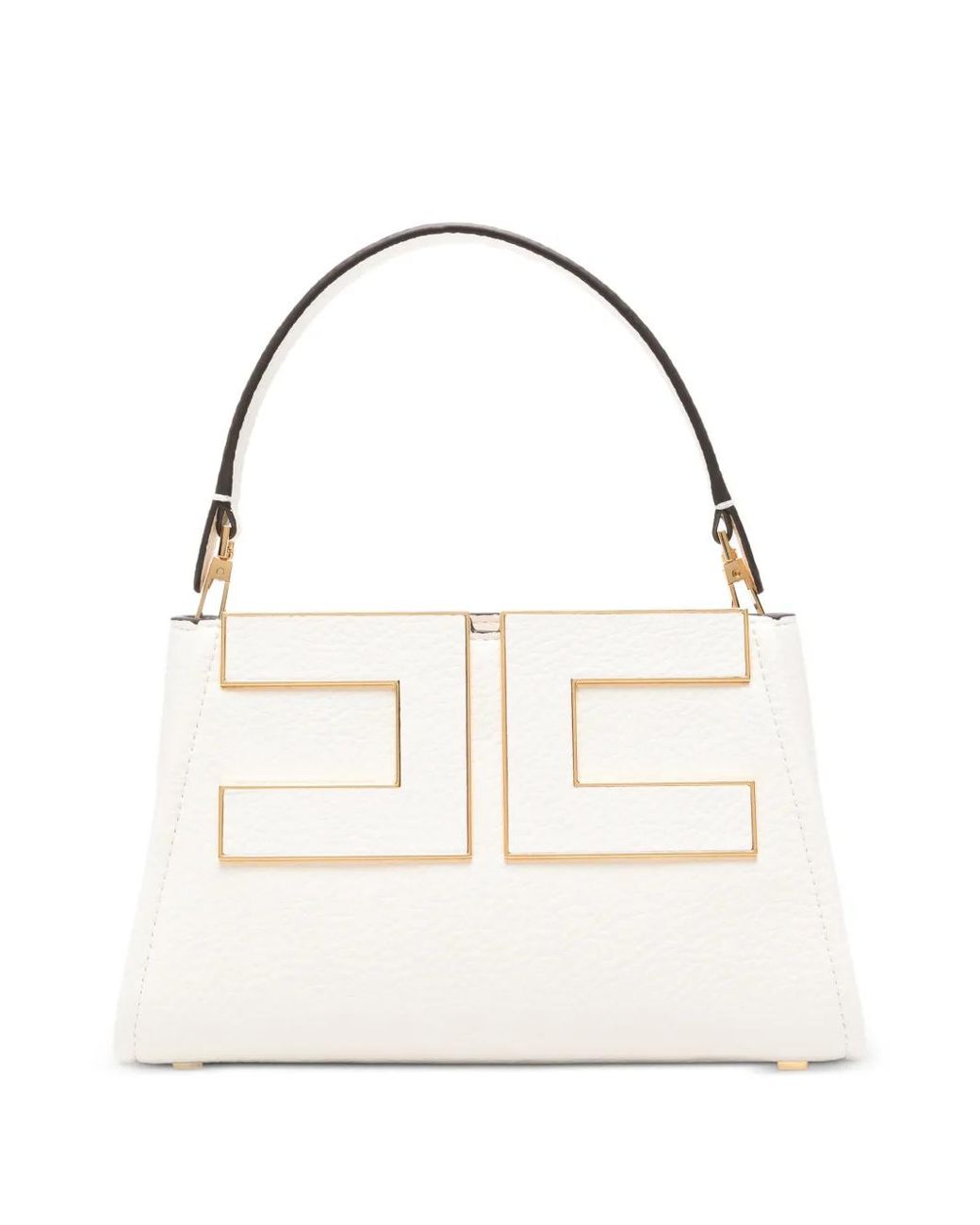 Elisabetta Franchi White Handbag With Logo