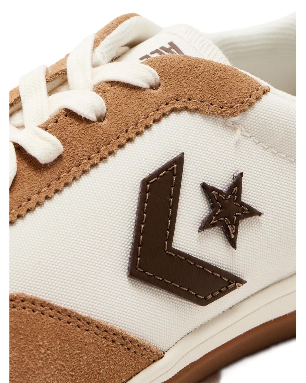 Converse Brown Run Star Leather Sneakers