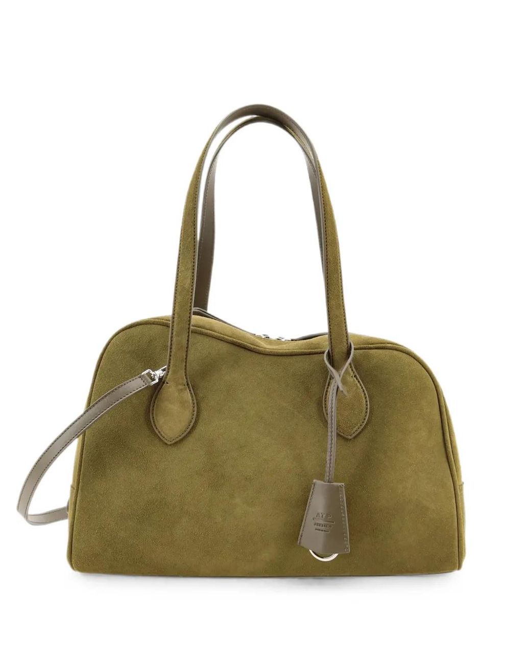 Atp Atelier Green Sac À Main Noale À Fini En Daim