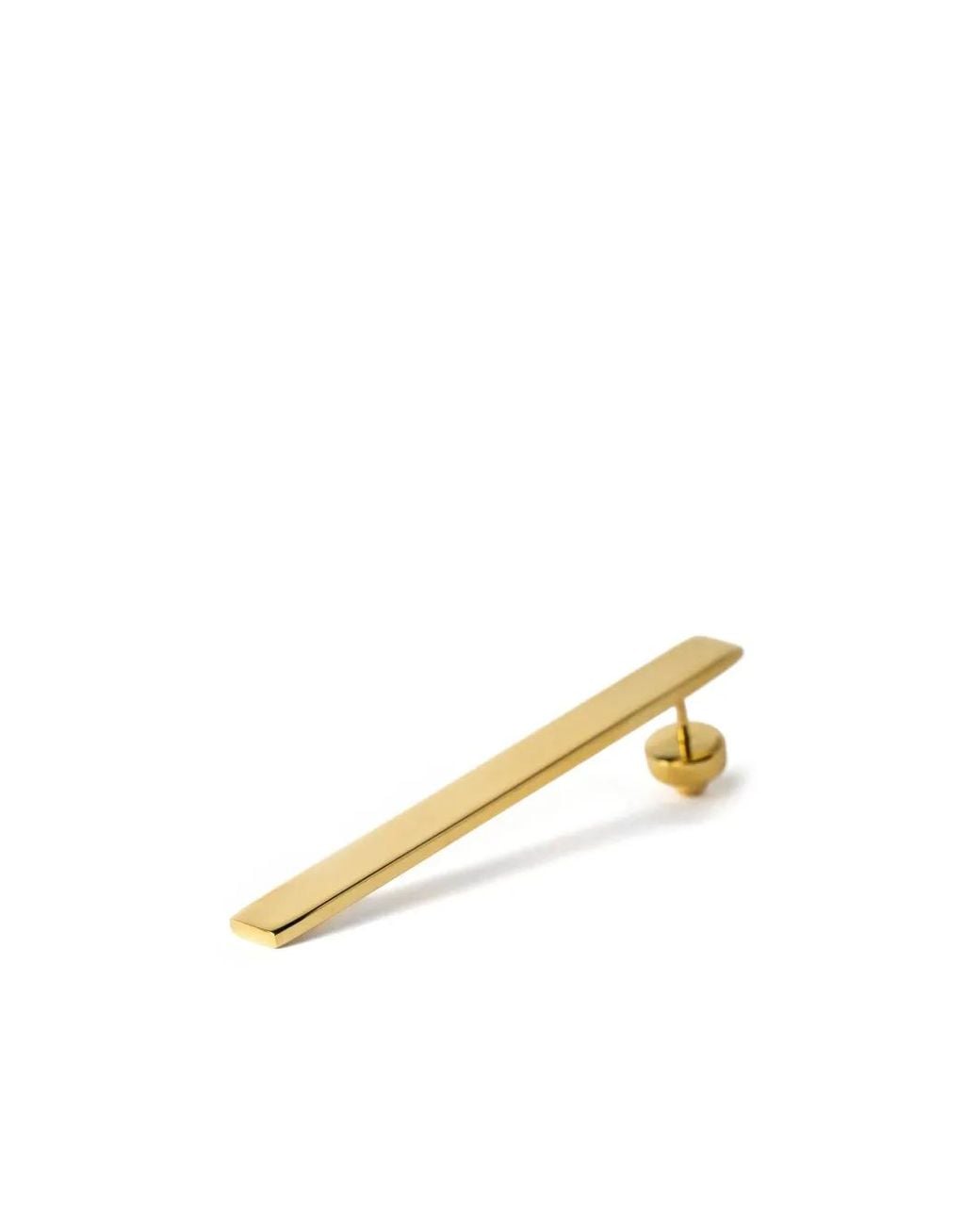 Parts Of 4 Metallic Plate-Plated Single Earring