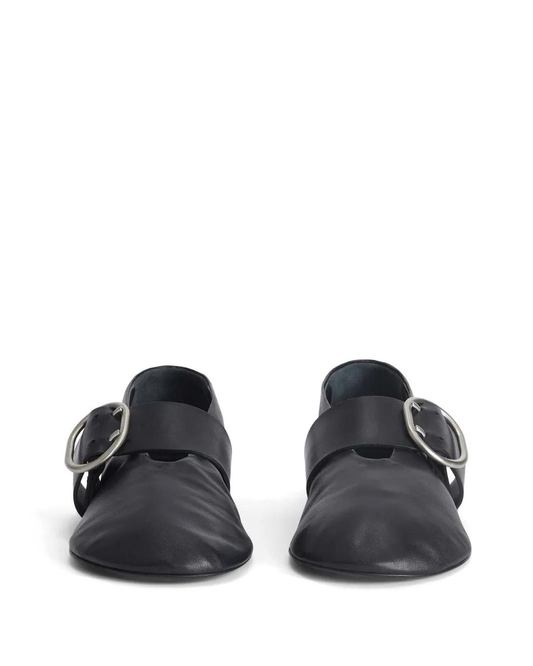 Ballerines En Cuir Jil Sander en coloris Blue