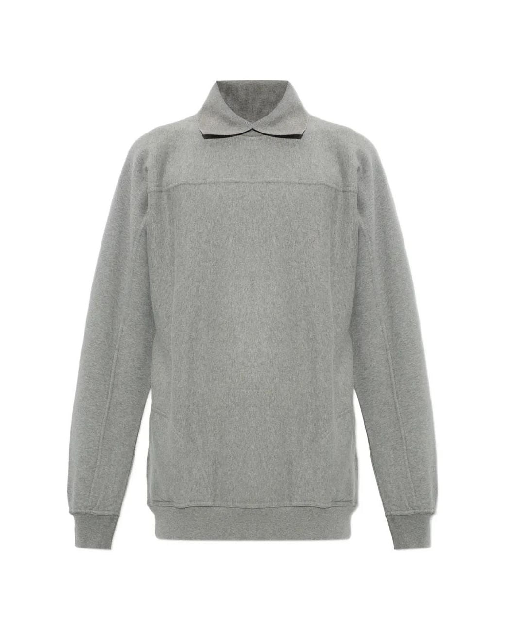 DARKPARK Gray Riley Oversized Cotton Sweater for men