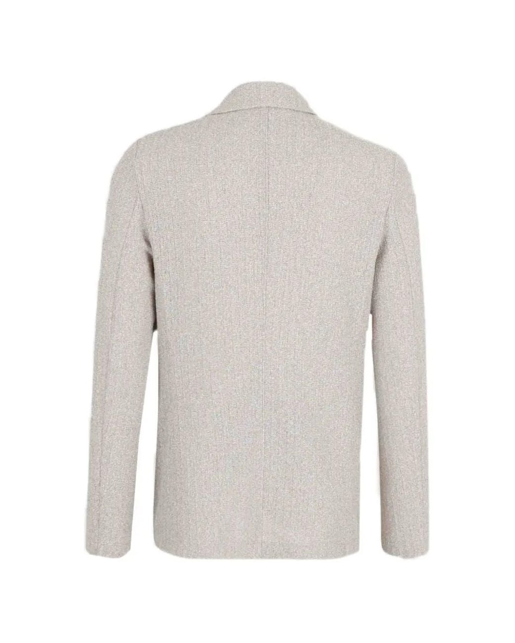 Harris Wharf London White Single-Breasted Blazer for men
