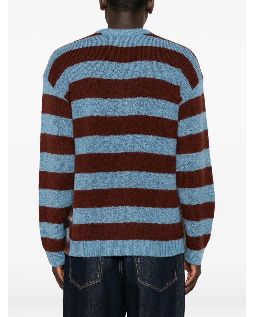 Paul Smith Black Gradient-Effect Striped Sweater for men