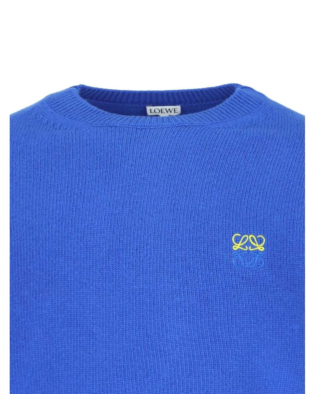 Loewe Klassischer Pullover in Blue für Herren