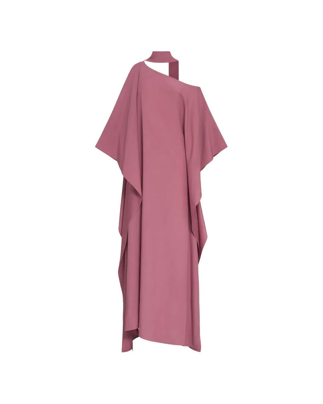 Taller Marmo Pink Barths Cut-Out Asymmetric Maxi Dress