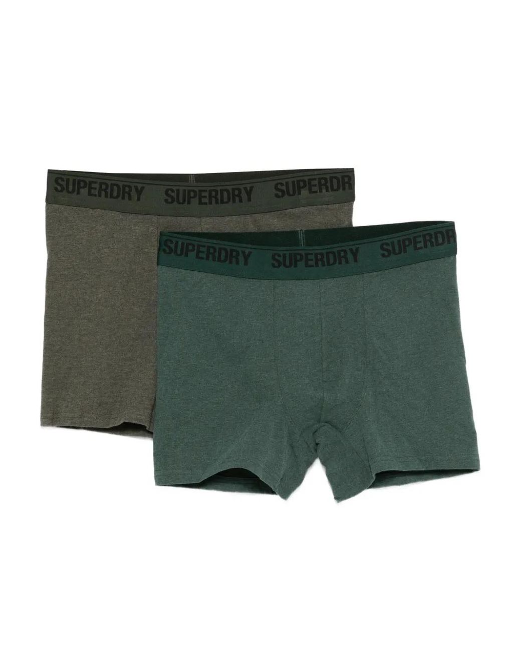 Superdry Set Van 2 Boxershorts in het Green voor heren