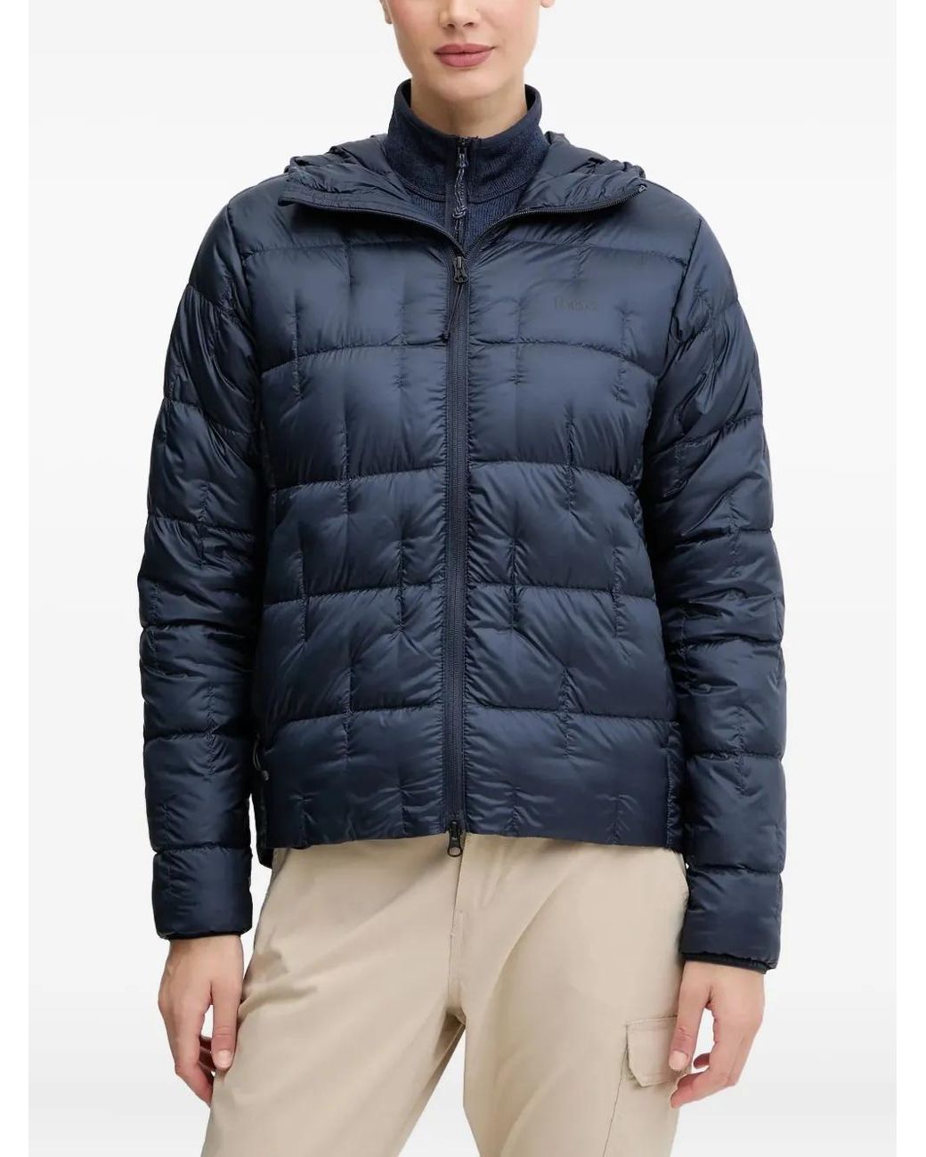 Haglöfs Blue Hede Hooded Quilted Jacket