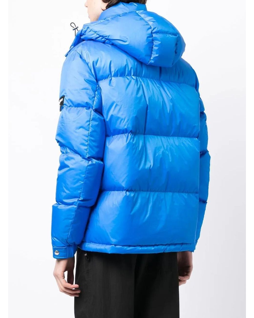 White/space Gefütterte Kapuzenjacke Mit Logo-Patch in Blue für Herren