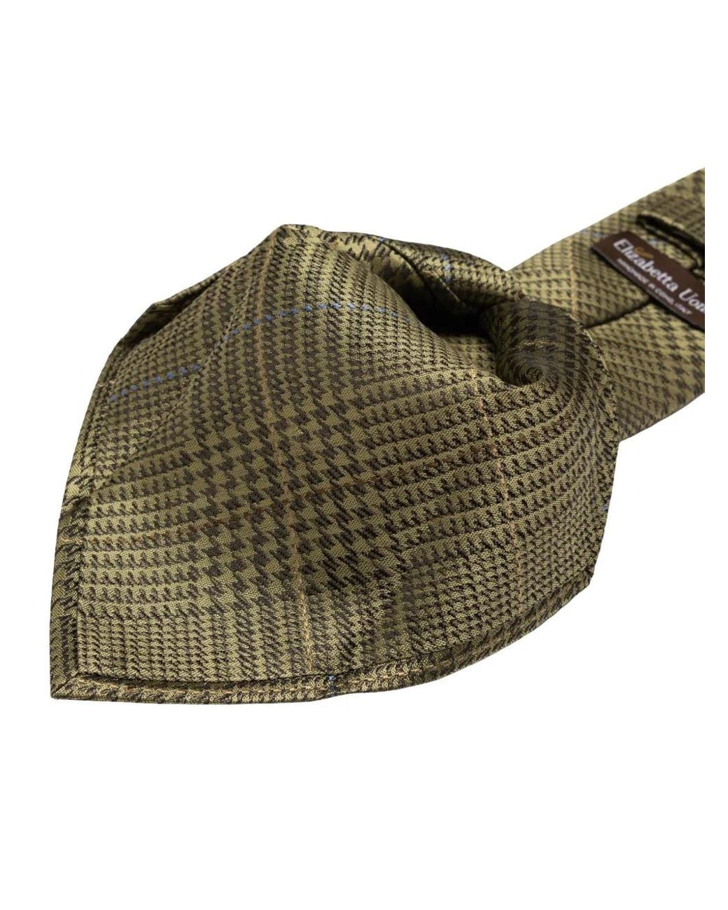 Elizabetta Green Spoleto Jacquard Tie for men