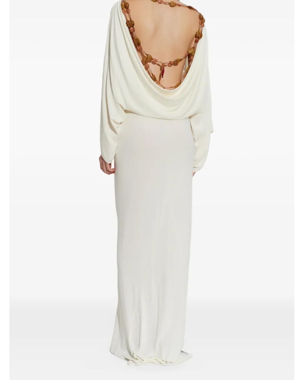 Cult Gaia White Pallana Gown