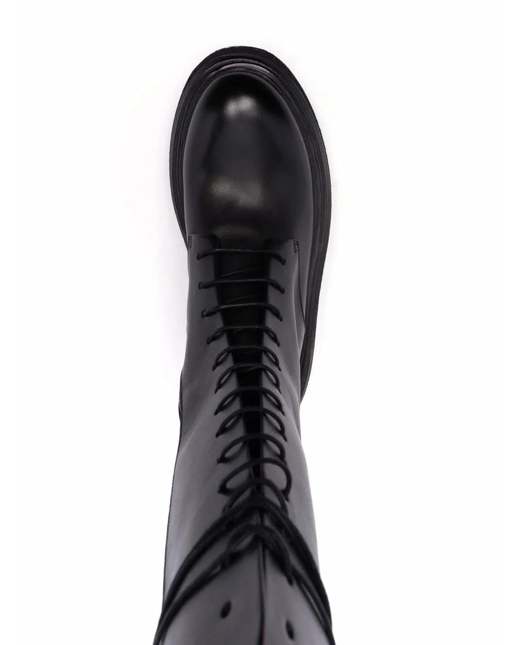 Marsèll Black Zuccone Lace-Up Boots