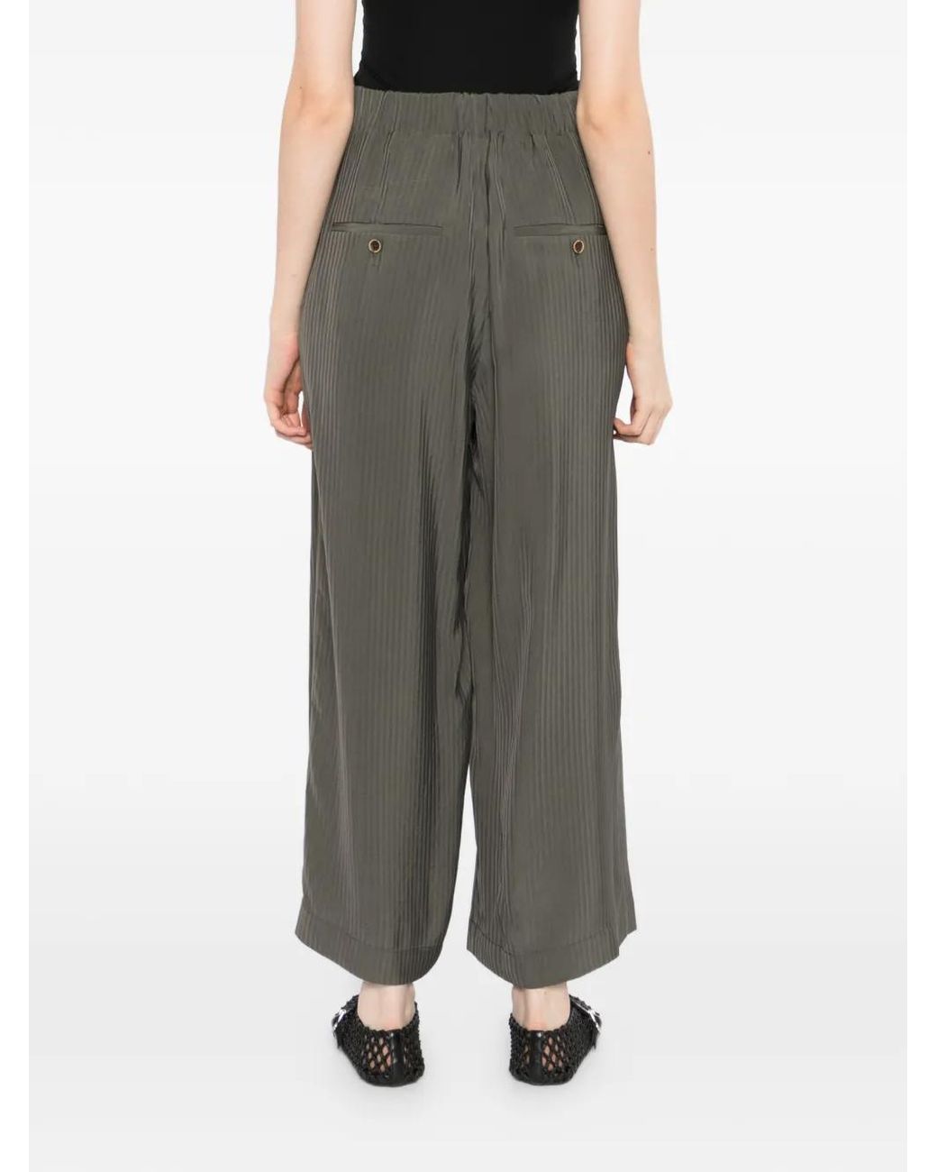 Uma Wang Green Poetic Trousers