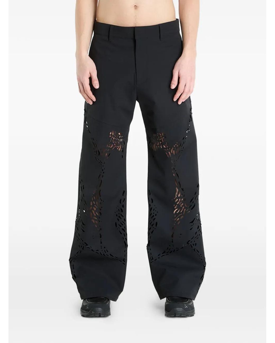 HELIOT EMIL Roan Broek in het Black voor heren