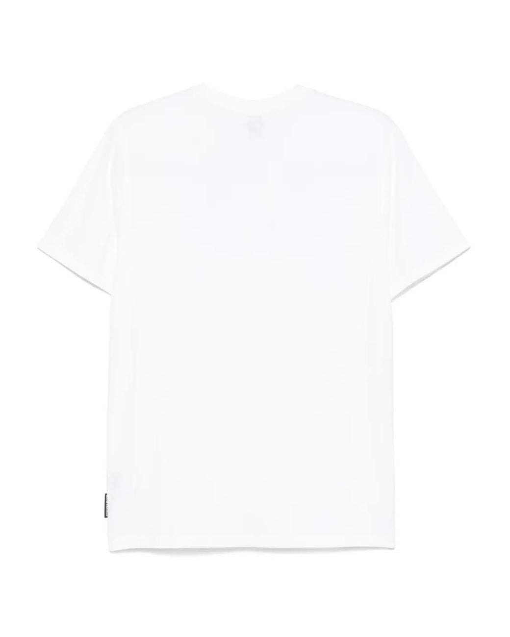 Moose Knuckles White Augustine T-Shirt for men