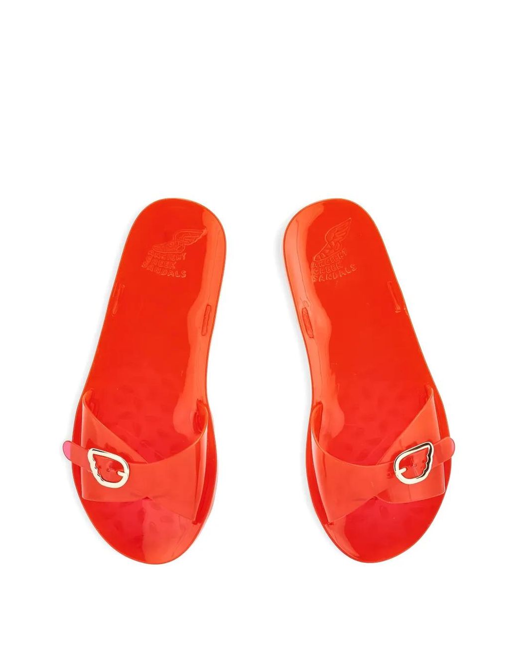 Ancient Greek Sandals Red Filia Sandals