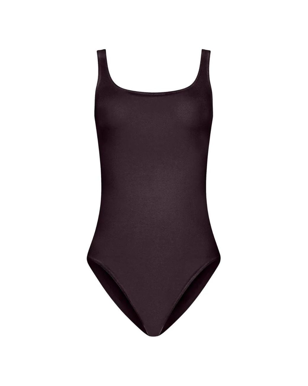Wolford Purple Jamaika Scoop-Neck Bodysuit