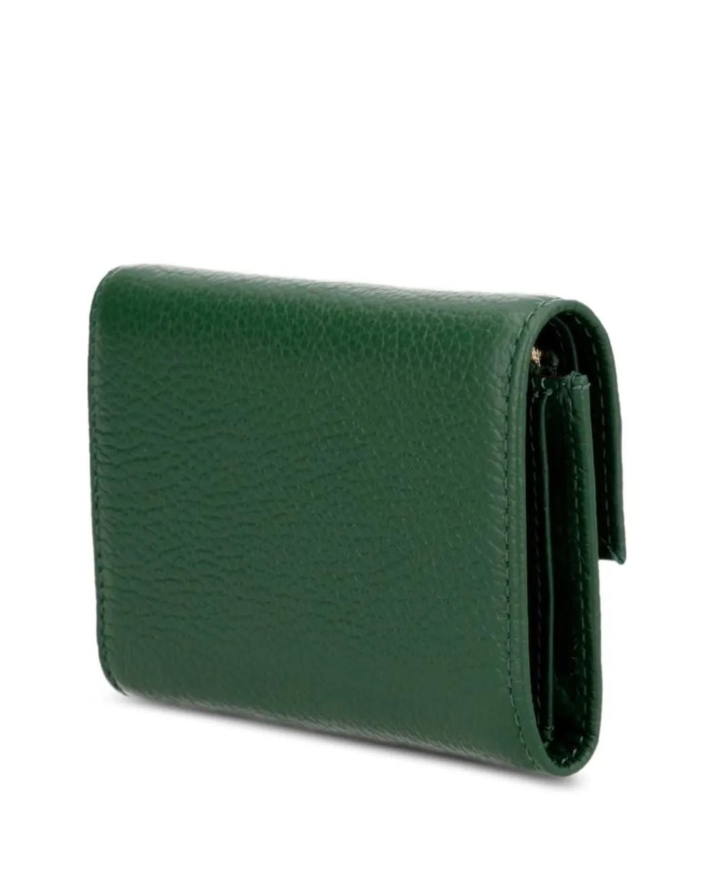 Coccinelle Green Grained Leather Wallet for men