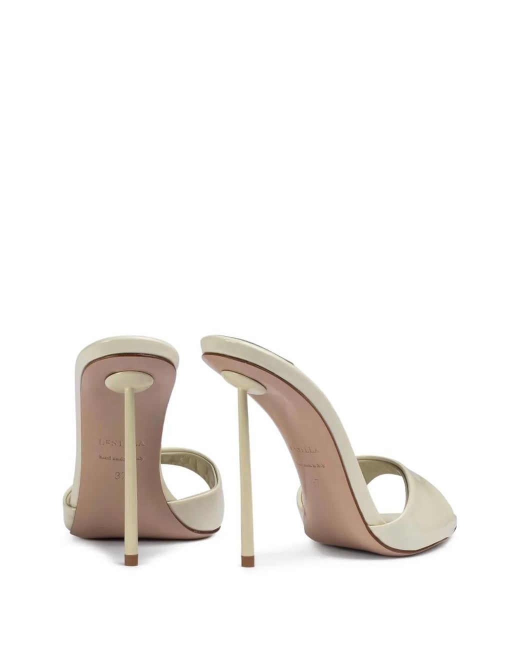 Le Silla White Bella Mules
