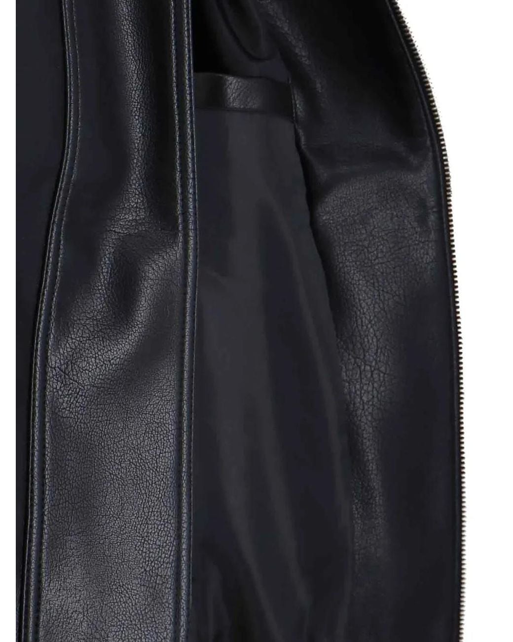 Frankie Shop Black Buttoned Oversized Jacket