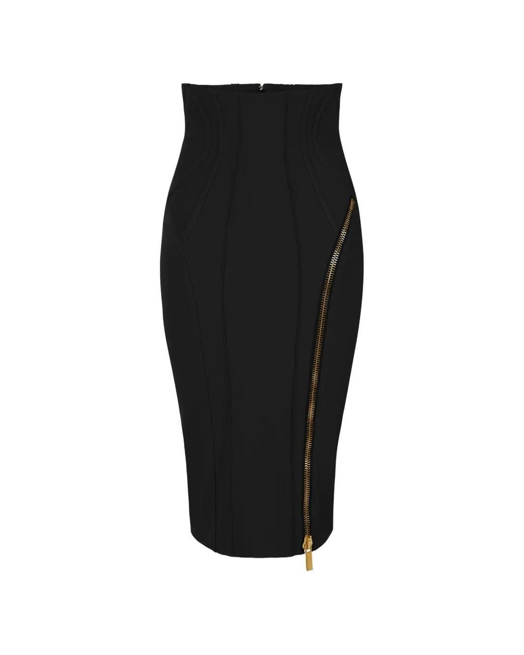 Elisabetta Franchi Black Skirt