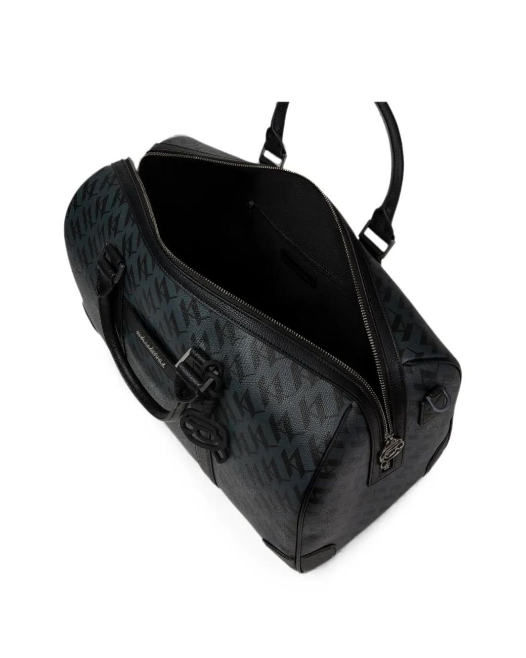 Karl Lagerfeld Black Sac Fourre-Tout Ikon À Motif Monogrammé for men