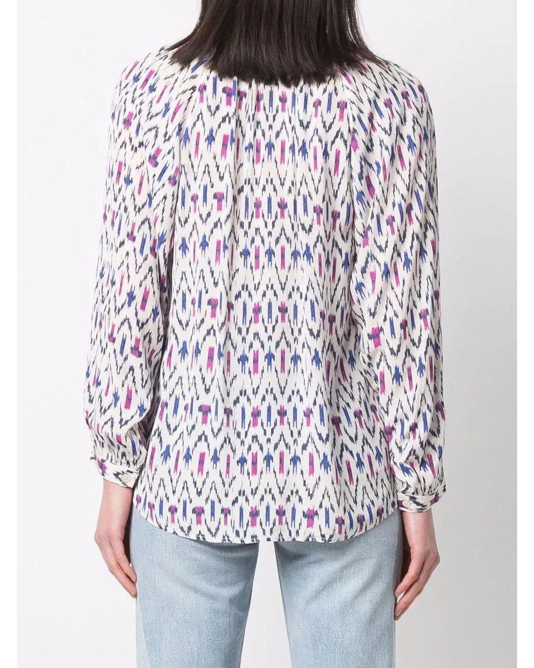 Isabel Marant Multicolor Patterned Blouse
