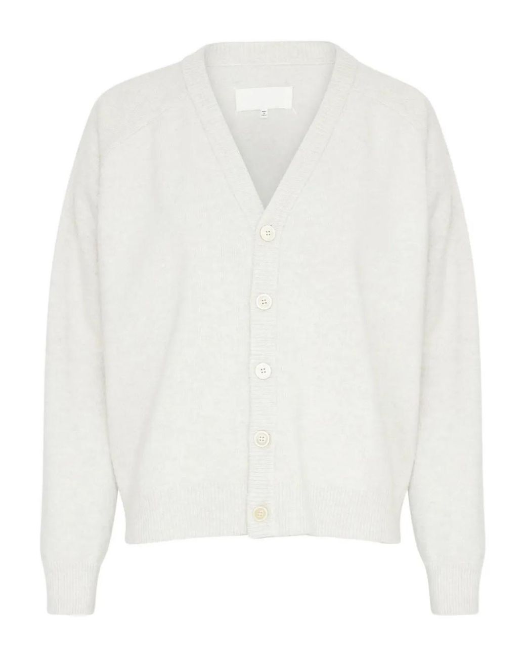 Maison Margiela White Wool Knit Top