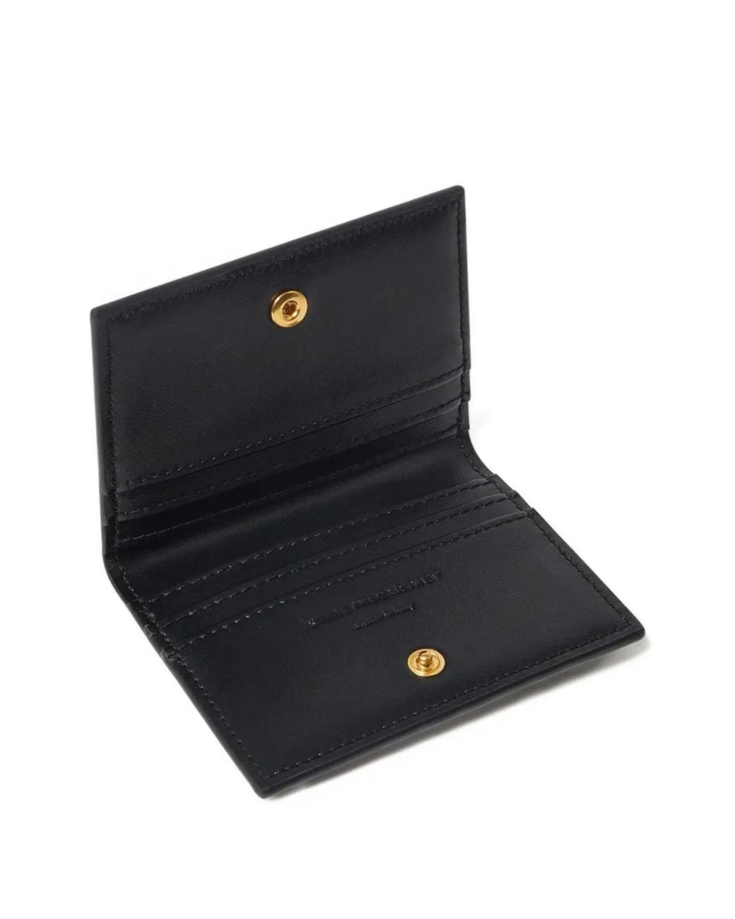 Stella McCartney Black Logo Card Holder