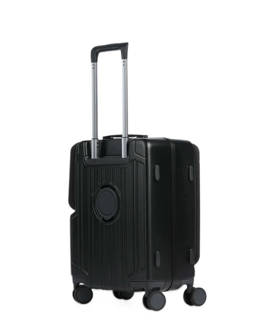 Piquadro Black Ridged Suitcase