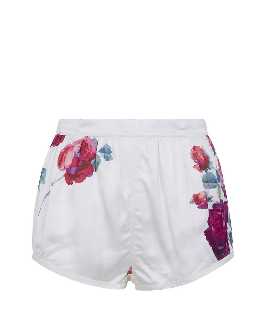 N°21 Shorts Met Bloemenprint in het White