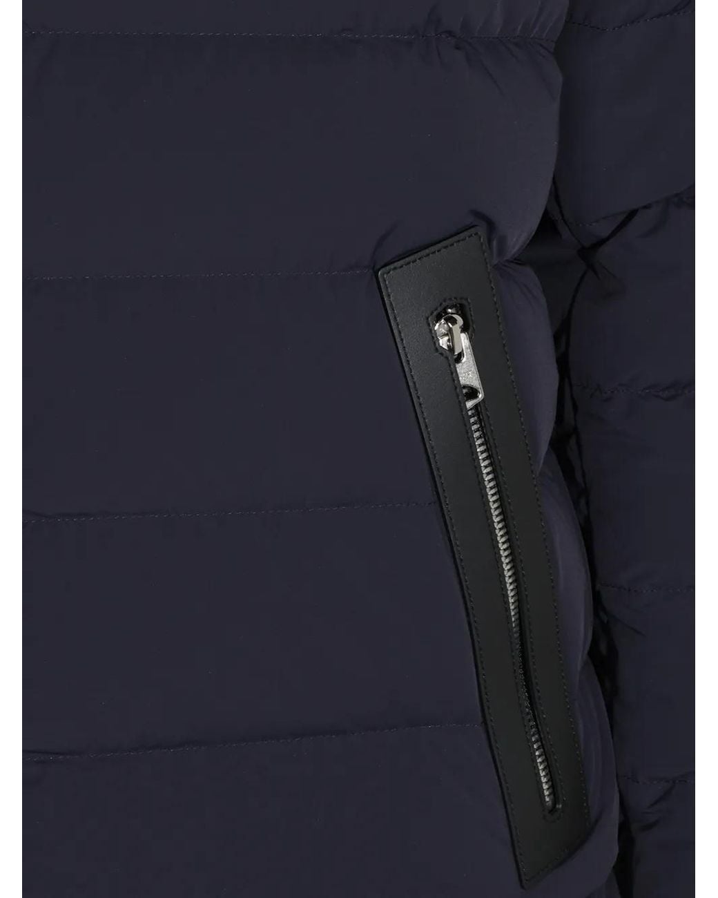 Mackage Blue Doudoune Jacck-Z À Capuche for men