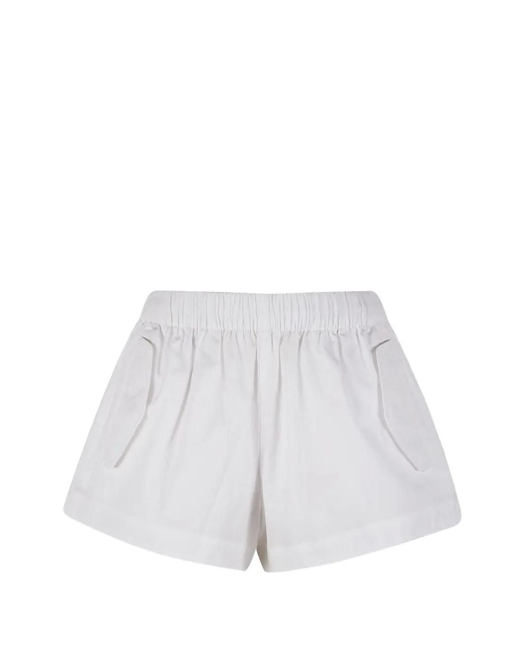 Wardrobe NYC White Elasticated-Waistband Shorts